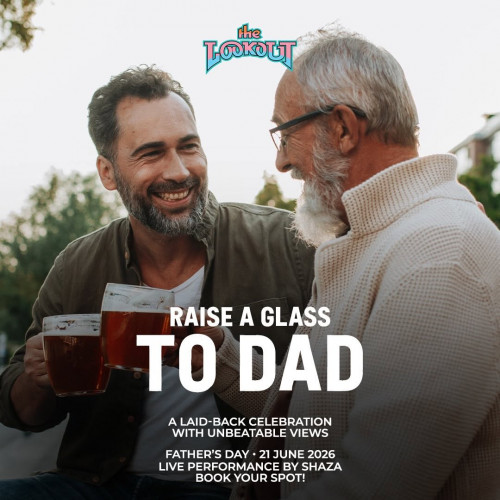 Raise a glass to DAD!