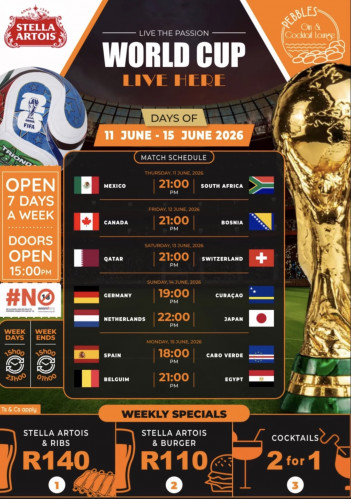 Match Day Specials Are Here!