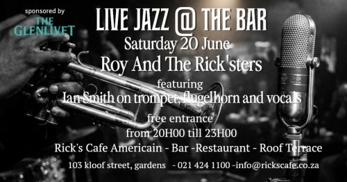 Live Jazz this Saturday at Ricks Cafe
