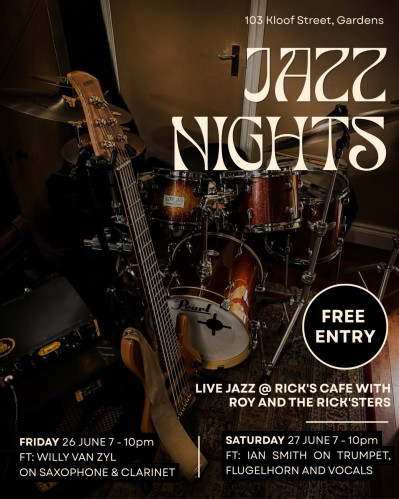 Live Jazz with Roy and Rik'sters!