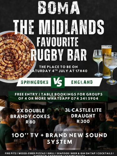 Springboks vs England