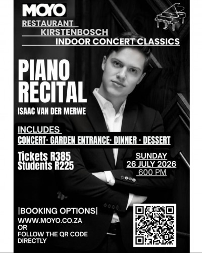 Piano Recital - Isaac van der Merwe