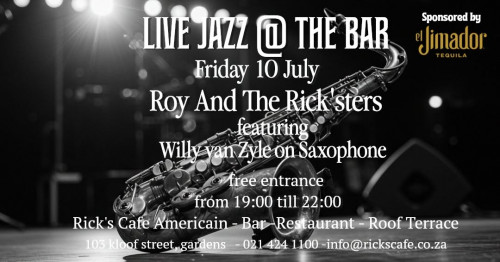 Live Jazz at The Bar this Friday