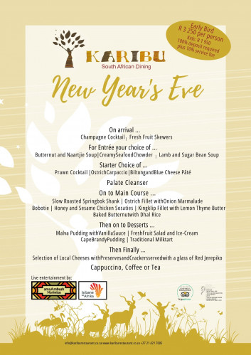 New Year’s Eve Early Bird Bookings Are Open! 