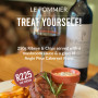 250g Ribeye Special with a glass of Angle Peur Cabernet Franc R225