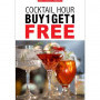 Cocktail Hour - Monday - Friday | 4pm - 5pm