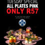 Tuesday Special - All Plates Pink!