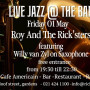 Live Jazz at The Bar this Friday
