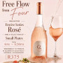 Free Flow Rose - Wednesday to Friday from 4pm