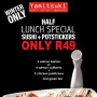 Winter Half Lunch Specials