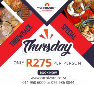 Carnivore Restaurant in Muldersdrift