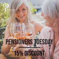 Pensioners Tuesday less 15%