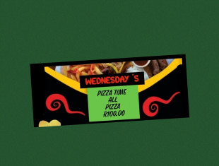 Wednesday's Pizza Time