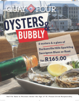 Quay Four Oysters & Bubbly Special