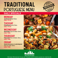 Traditional Portuguese Menu