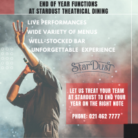 End of Year Functions at Stardust Theatrical Dining