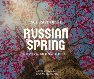 Russian Spring Dinner - 18 October 2024