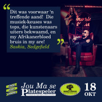 Jou Ma Se Platespeler - 18 October 2024