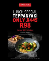 Teppanyaki Lunch Special