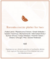 Florentin Mezze Platter for Two