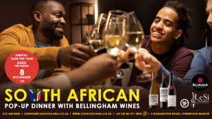 South African pop-up dinner with Bellingham Wines 