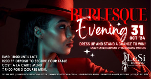 Burlesque Evening - 31 October 2024