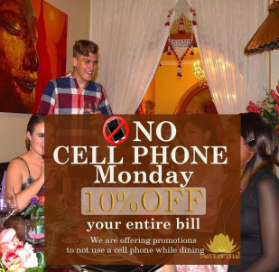 NO CELLPHONE MONDAY!