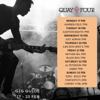 Quay Four Gig Guide