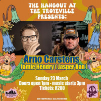 LIVE - ARNO CARSTENS + JAMIE HENDRY (JASPER DAN)