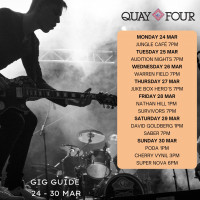 Quay Four Gig Guide