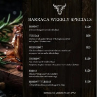 New Weekly Specials at Barraca