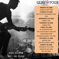 Quay Four Gig Guide