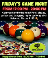 Fridays - Game Night at Bike Forge