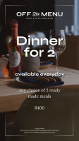 Dinner For 2