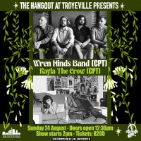 LIVE -  WREN HINDS BAND + KAYLA THE CROW