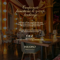 Year End Functions, Events and Celebrations at Paradiso