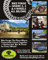 Book your next group ride at Bike Forge