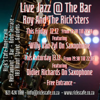 Live Jazz at The Bar this Friday