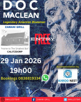 Live Blues Legend at Zamani Grill