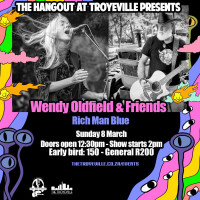 LIVE - WENDY OLDFIELD & FRIENDS + RICH MAN BLUE