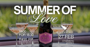 Summer of Love dinner with Steenberg Wines
