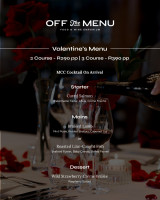 Love is in the air at Off The Menu