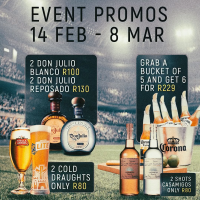 Event Promos 14 Feb - 8 March