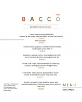 March Cicchetti-Style Menu