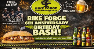 Bike Forge 6th Anniversary Birthday Bash 28 March 2026!