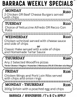 NEW Weekly Specials