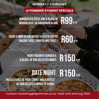 Student Specials