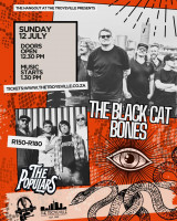 LIVE - THE BLACK CAT BONES + THE POPULARS