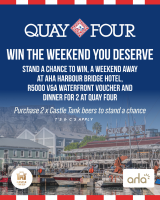 Stand a chance to Win the Ultimate Waterfront Weekend
