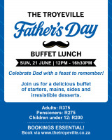 SPECIAL - FATHER'S DAY BUFFET